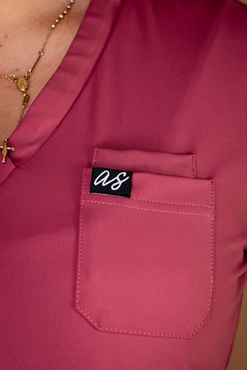 Ariyah “Butter Soft” one pocket Scrub Top